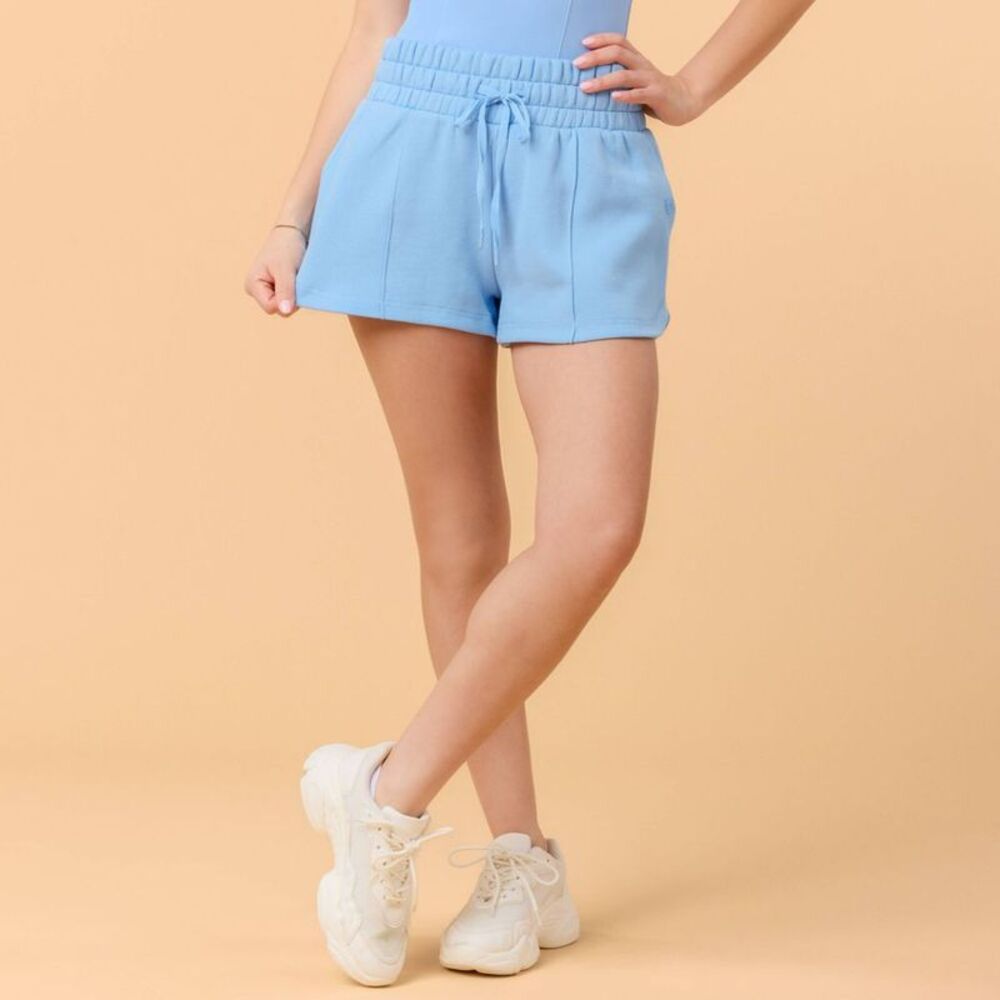 Blogilates -  Women's Mommy & Me Marshmallow Dolphin  Medium Blue